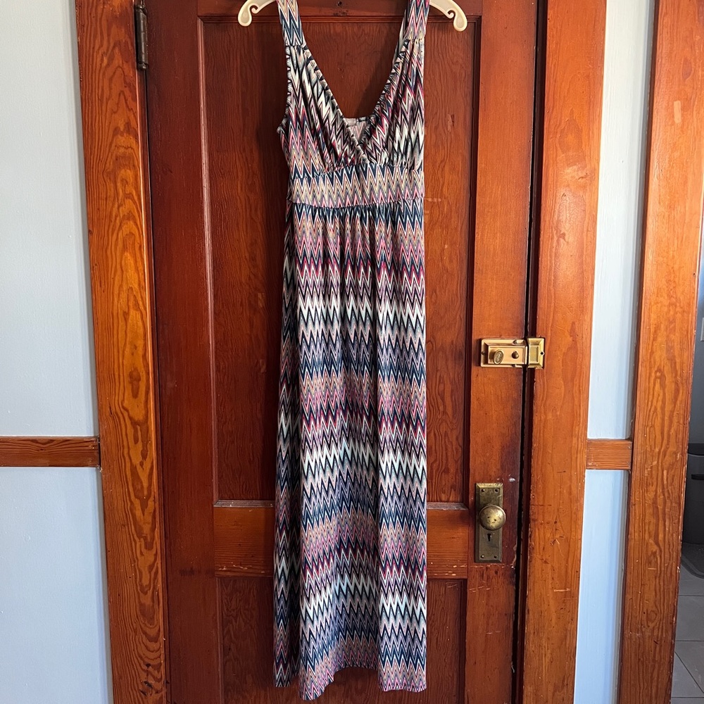 Jersey maxi dress